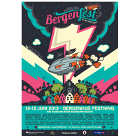 Bergenfest Poster 2013 Illustration Design