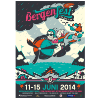 Bergenfest Poster 2014 Illustration Design