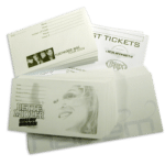 Custom Ticket Envelopes