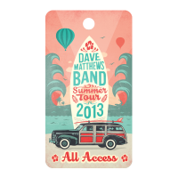 Dave Matthews Summer Tour DT Illustration Design