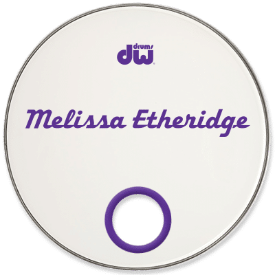 Melissa Etheridge Custom Drumhead